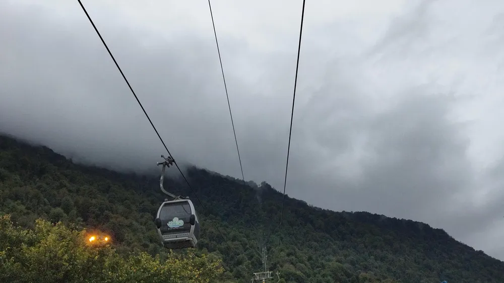 بزرگ ترین تله کابین ایران