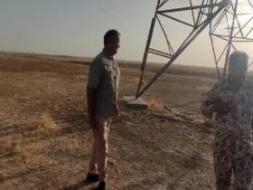 لحظه اعلام آمادگی پنج هزار عراقی برای دفاع از ایران