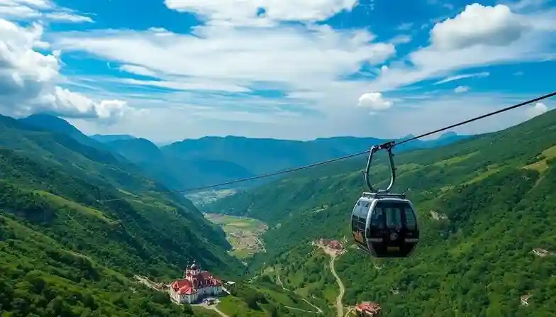 مشخصات و تاریخچه تلهکابین بال های تاتِو