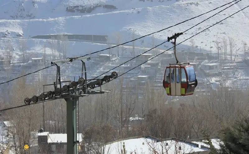 تله کابین گنج‌ نامه همدان (تنها تله کابین با فراز و فرود)