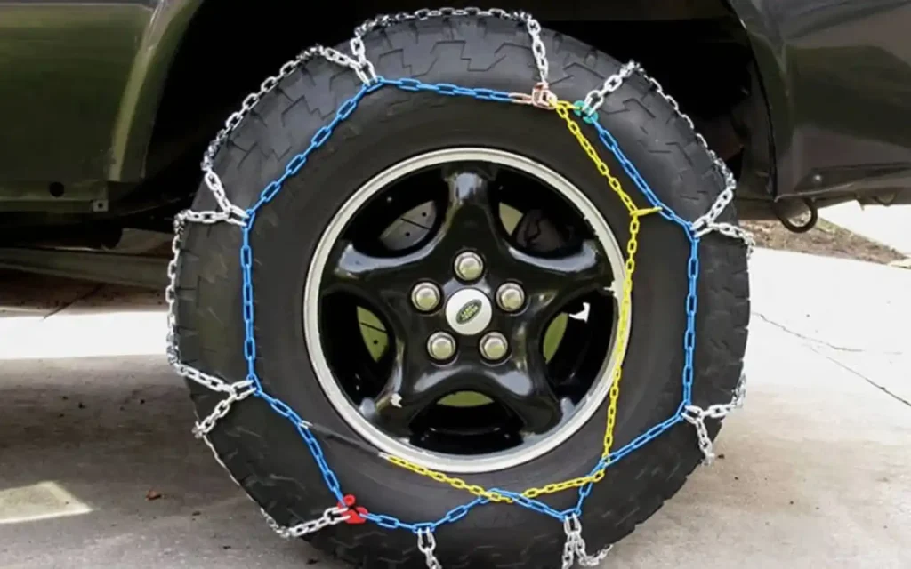 زنجیر چرخ فلزی