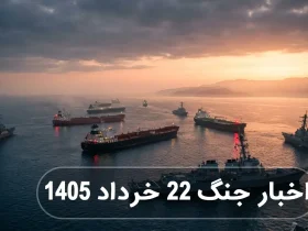 گزارش کامل جنگ دیشب ایران آمریکا در خلیج فارس 22 خرداد 1405