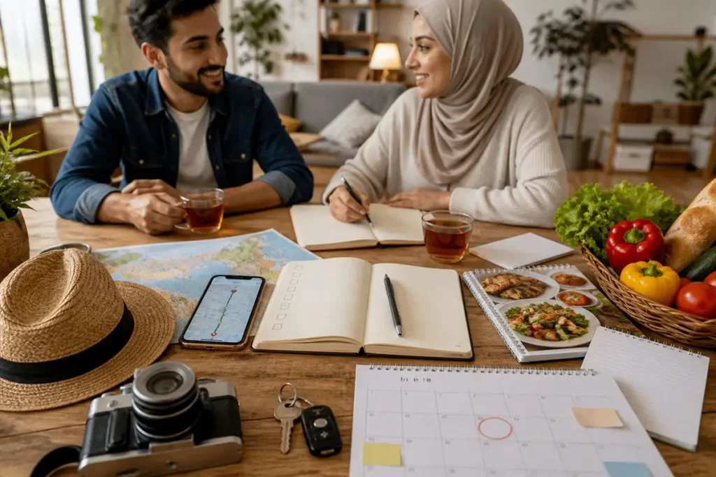 برنامه ریزی برای سفرها و دورهمی های دوستانه